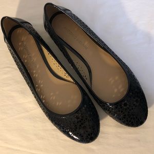 NWOB Antonio Melani Black Patent Leather Flats